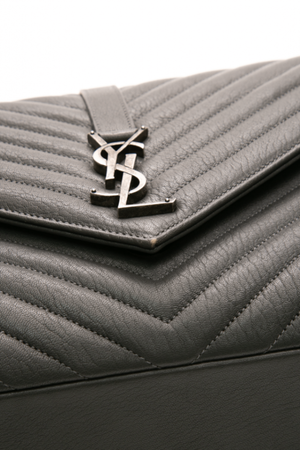 Saint Laurent - Dark Grey Large College Bag