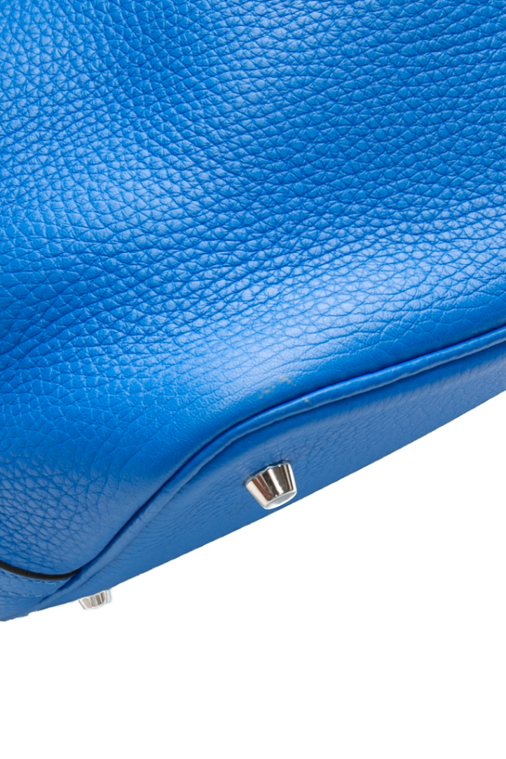Hermes - Blue Clemence Picotin 22