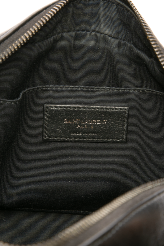Saint Laurent - Black Leather Lou Camera Bag