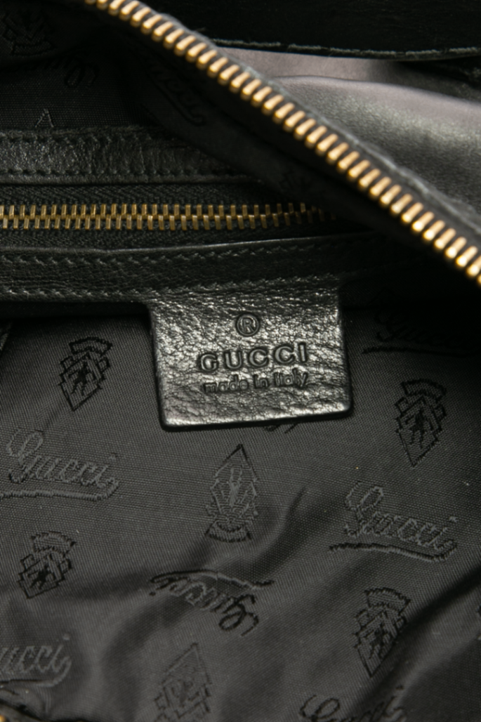 Gucci - Black Babouska Hobo Shoulder Bag