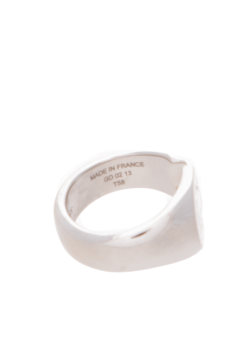 Hermes - Stainless Steel Mens Carousel Ring (8.5)