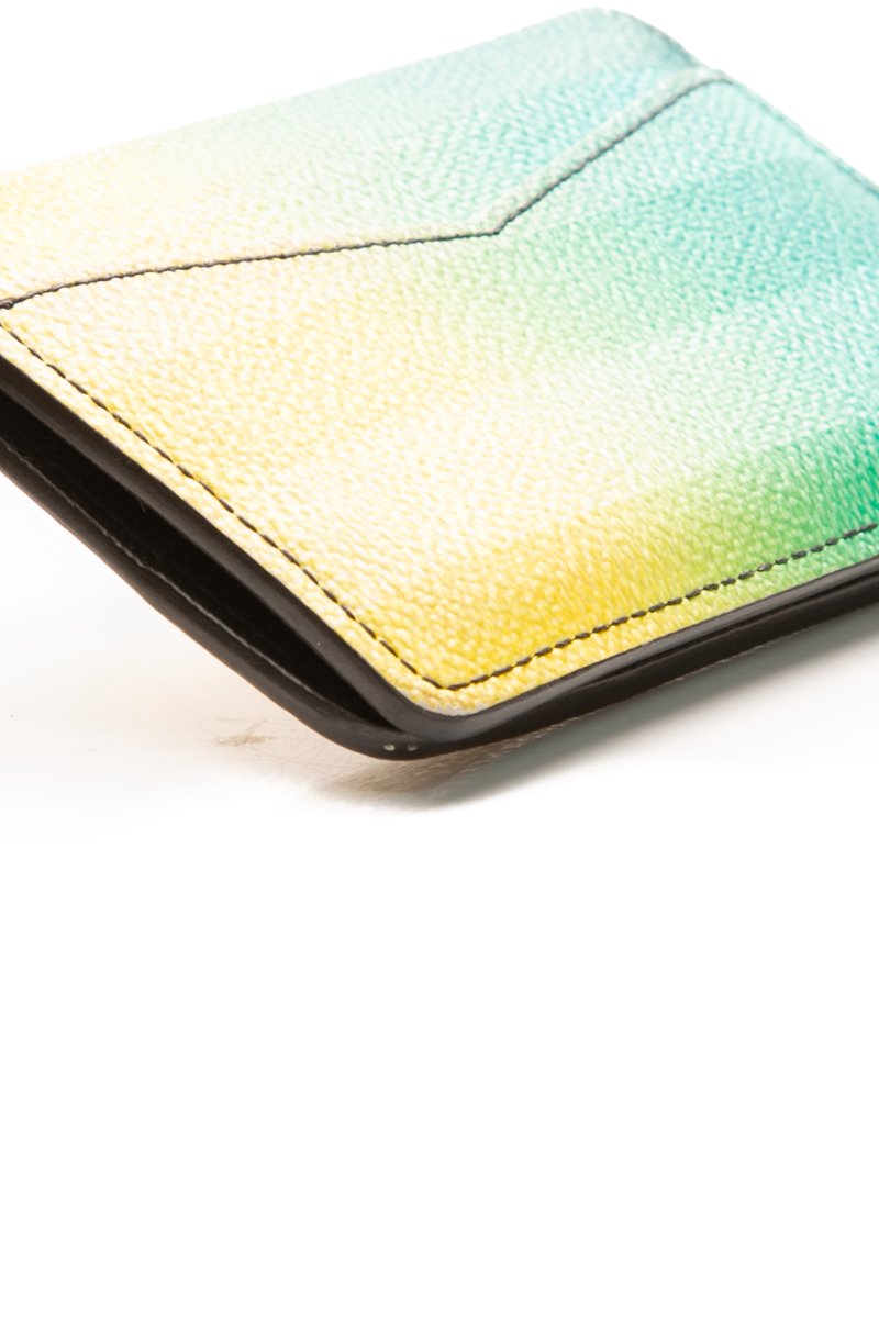 Louis Vuitton - Yellow/Green Damier Stripes Pocket Org.