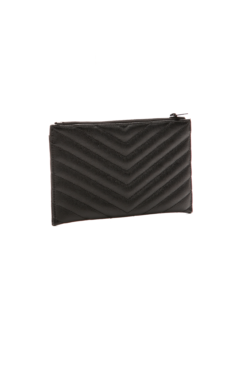 Saint-Laurent-Cassandre-Zipped-Pouch-300674