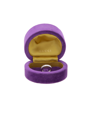 Gucci - White Gold/diamond Ring (9.5)