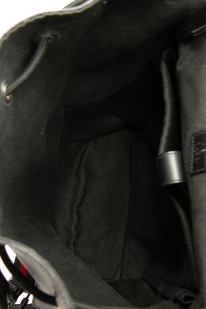 Gucci - Black Supreme GG Canvas Large Backpack