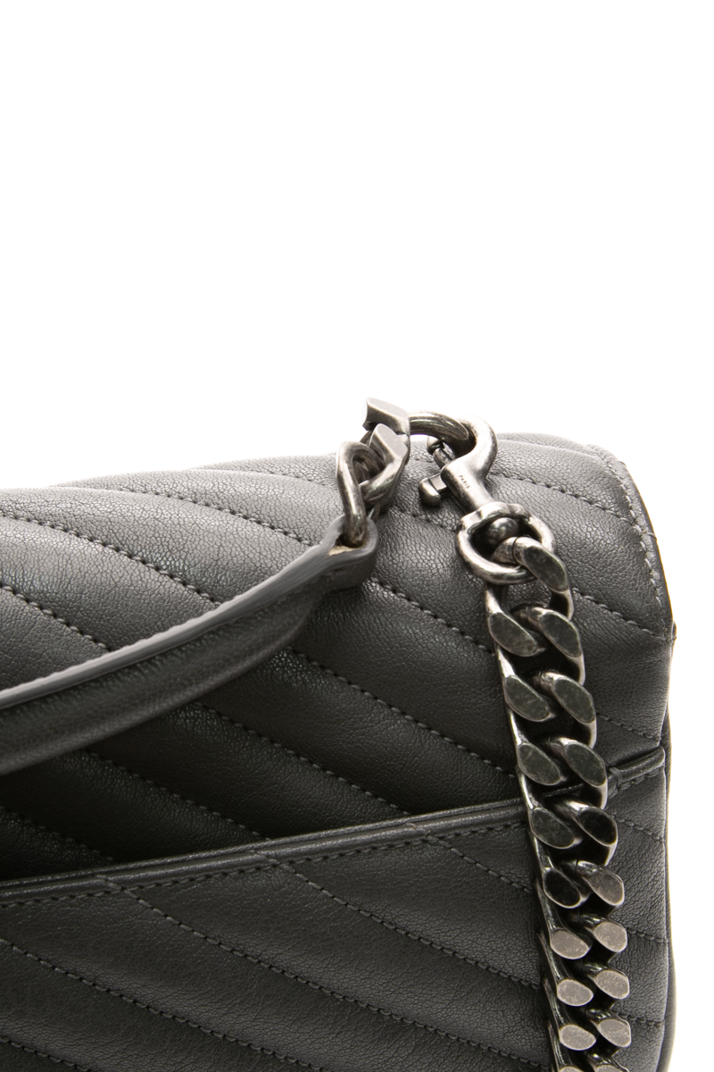 Saint Laurent - Dark Grey Large College Bag