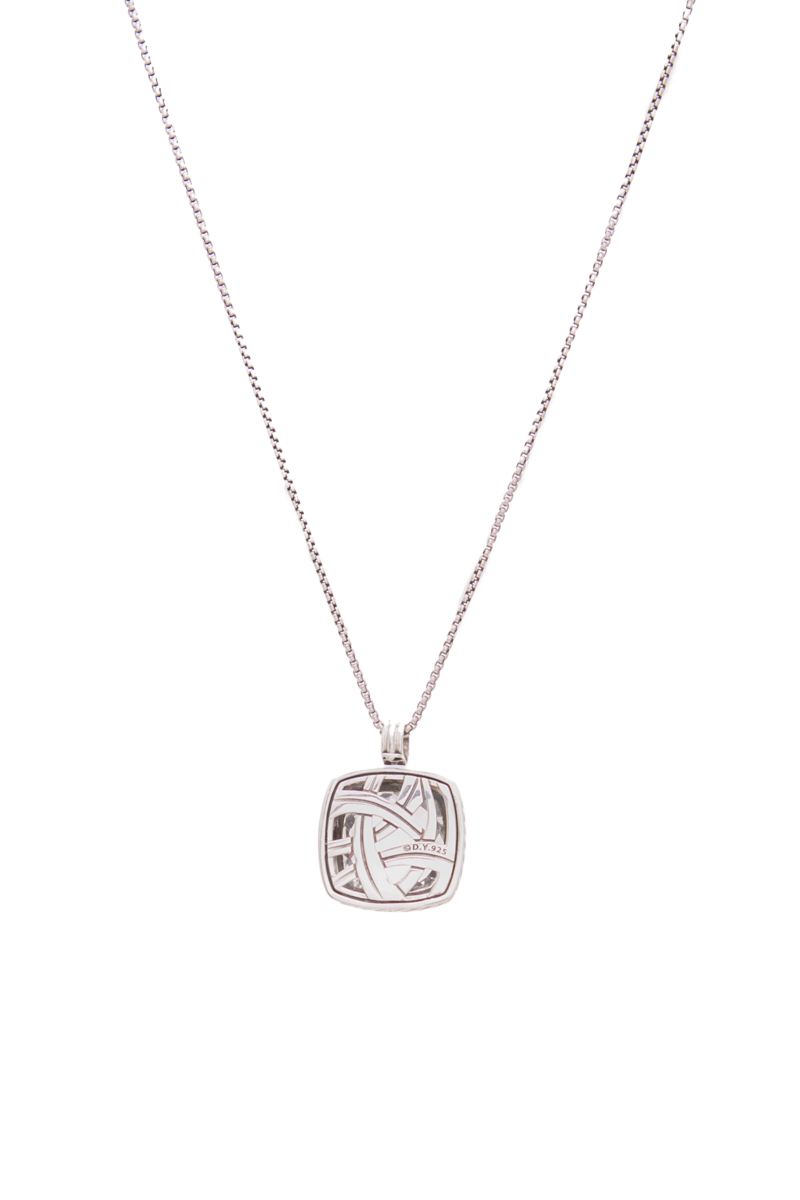 David Yurman - Sterling Silver Diamond Quartz Albion Necklace