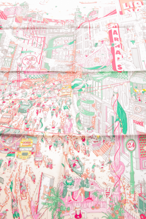 Grand Prix Au Faubourg Scarf 90