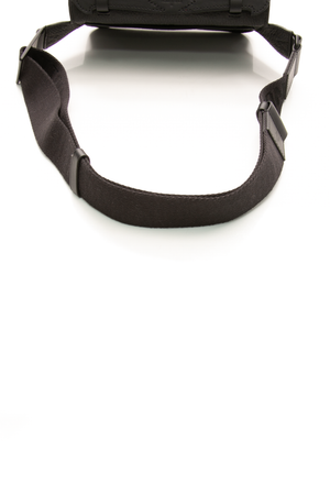 Louis Vuitton - Black Leather S-Lock Sling Bag