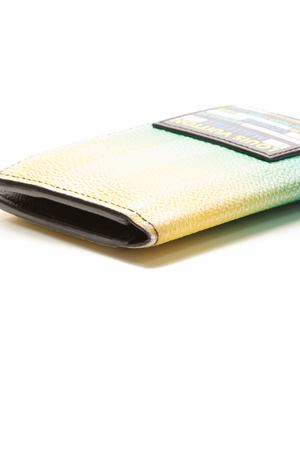 Louis Vuitton - Yellow/Green Damier Stripes Pocket Org.