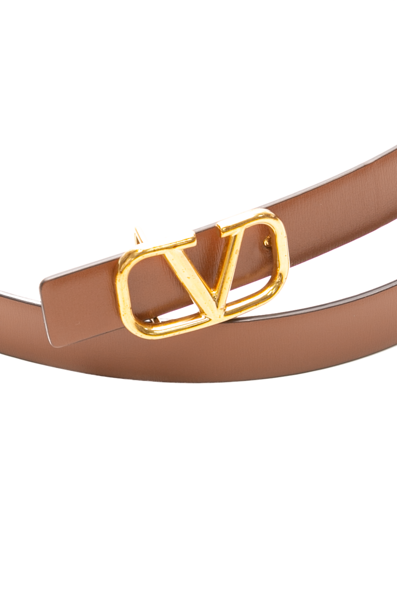 Vlogo Thin Reversible 20mm Belt - Size 34