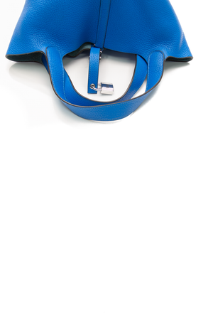Hermes - Blue Clemence Picotin 22