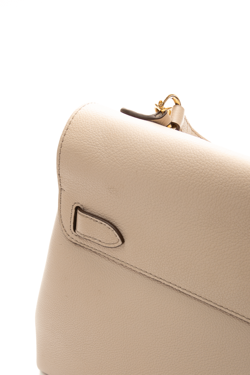Louis Vuitton - Beige Lock Me Ever MM Top Handle