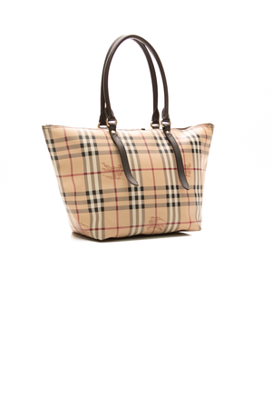 Burberry - Haymarket Zip Tote