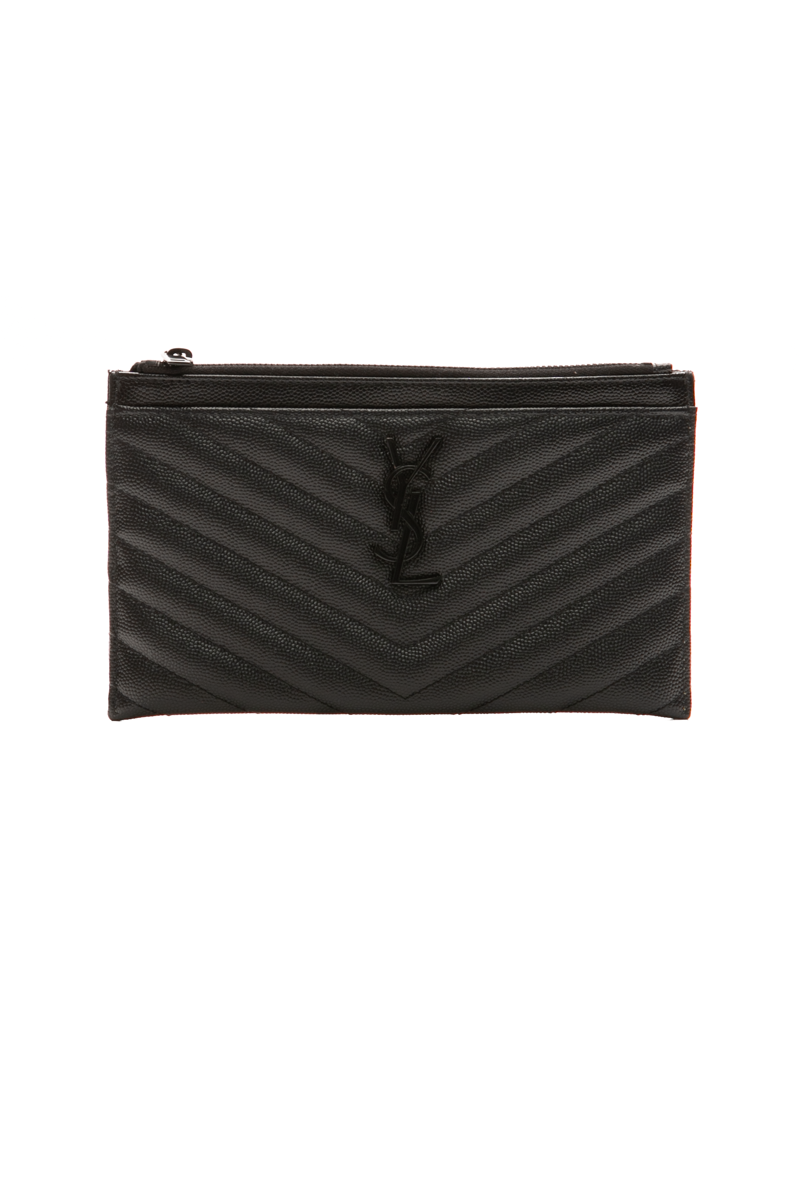 Saint-Laurent-Cassandre-Zipped-Pouch-300674
