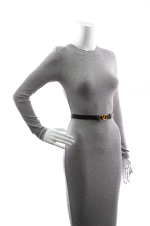 Vlogo Thin Reversible 20mm Belt - Size 34