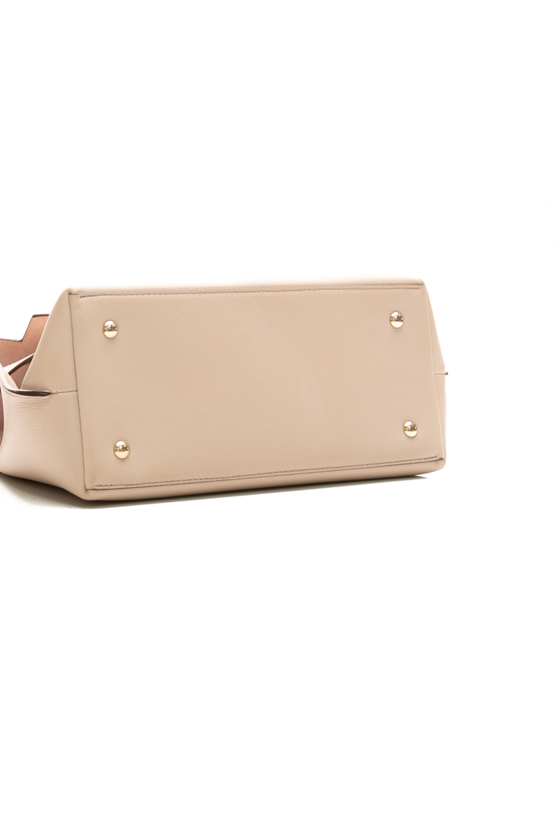 Louis Vuitton - Beige Lock Me Ever MM Top Handle