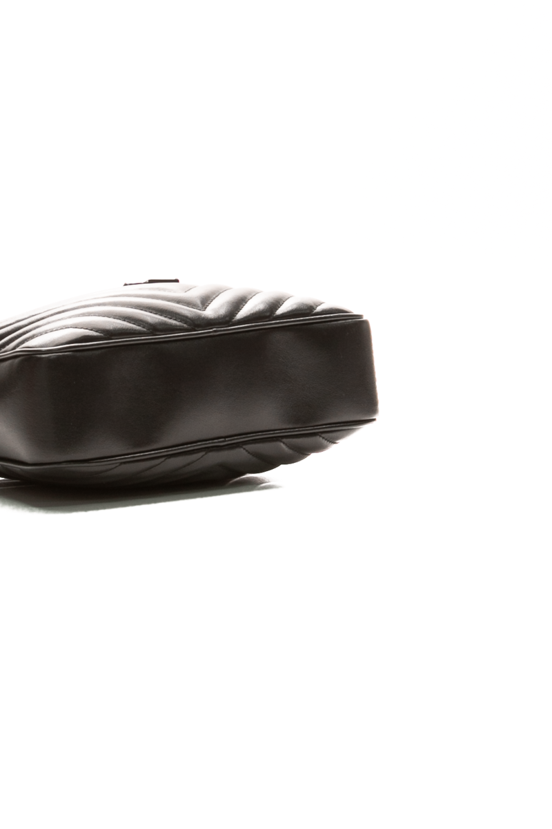 Saint Laurent - Black Leather Lou Camera Bag