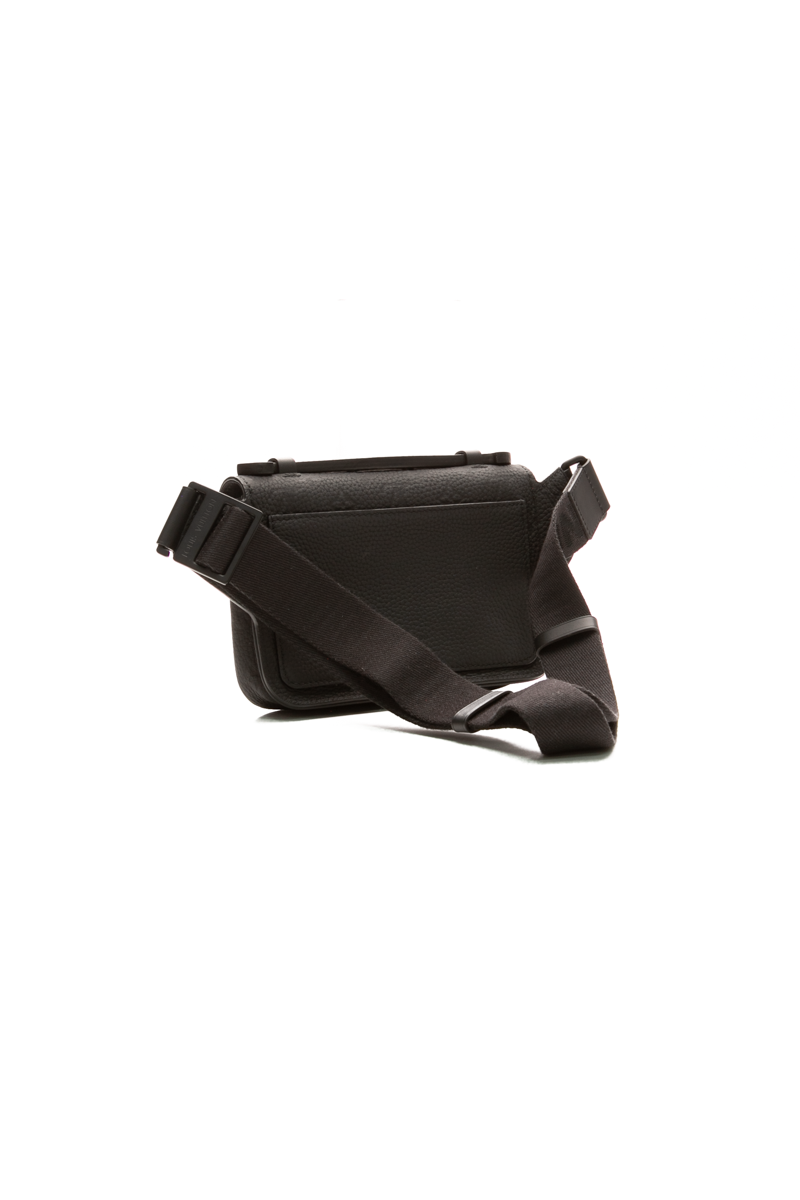 Louis Vuitton - Black Leather S-Lock Sling Bag