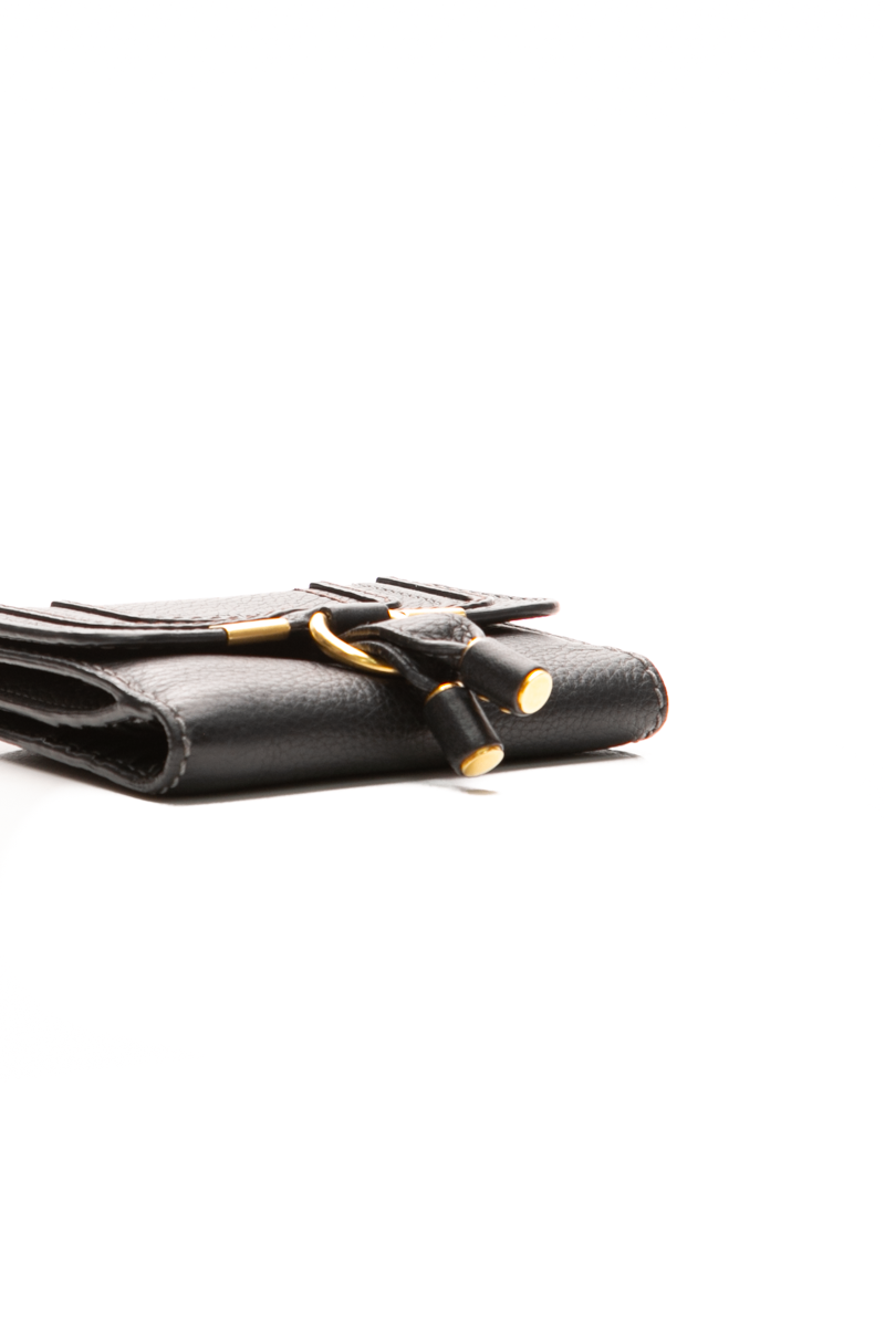 Chloe - Black Marcie Compact Wallet