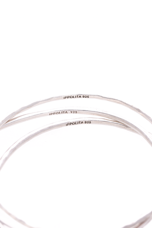 Hammered Bangle Set (3)