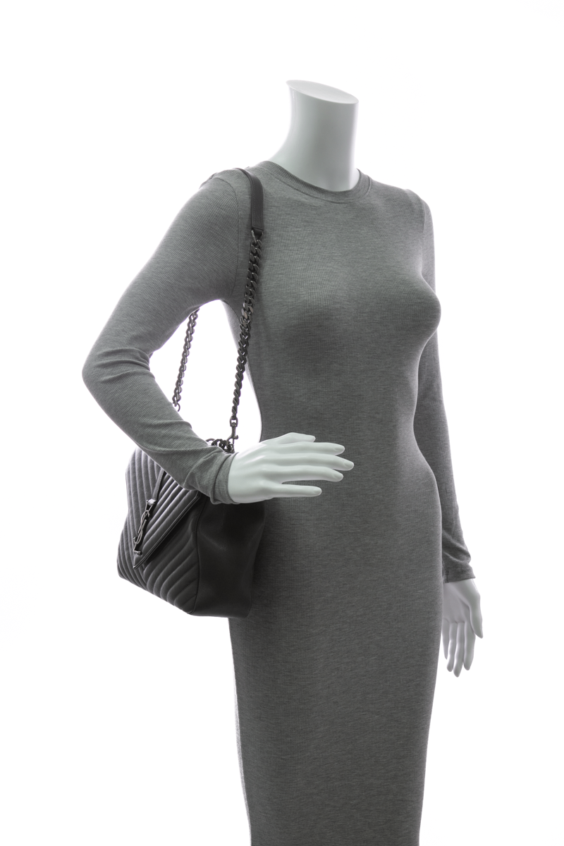 Saint Laurent - Dark Grey Large College Bag