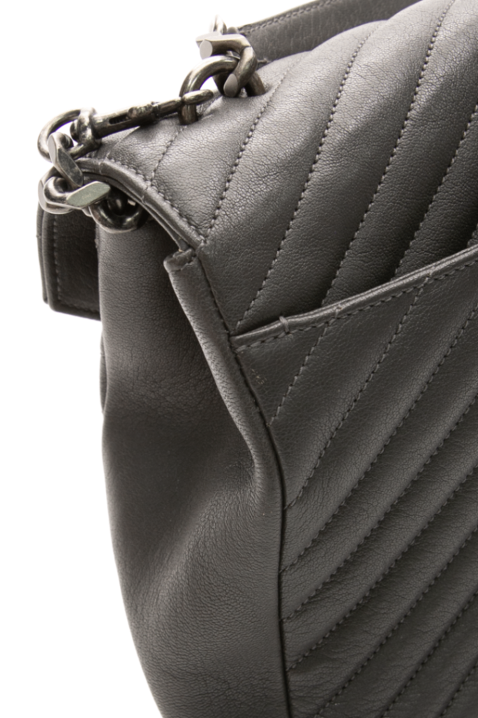 Saint Laurent - Dark Grey Large College Bag