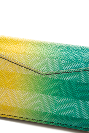 Louis Vuitton - Yellow/Green Damier Stripes Pocket Org.