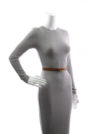 Vlogo Thin Reversible 20mm Belt - Size 34