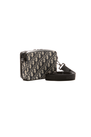 Christian Dior - Oblique Zipped Pouch W/Strap