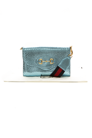 Snakeskin Horsebit 1955 Bag