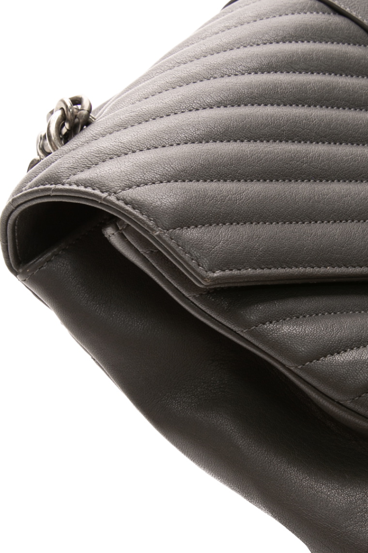 Saint Laurent - Dark Grey Large College Bag