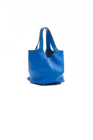 Hermes - Blue Clemence Picotin 22
