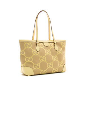 Gucci - Yellow Ophidia Medium Tote Bags