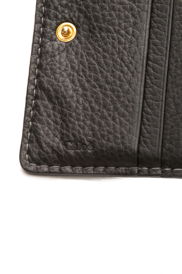 Chloe - Black Marcie Compact Wallet