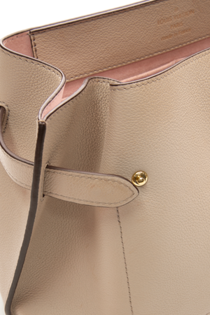 Louis Vuitton - Beige Lock Me Ever MM Top Handle