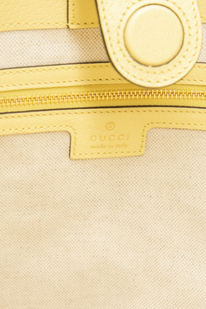 Gucci - Yellow Ophidia Medium Tote Bags