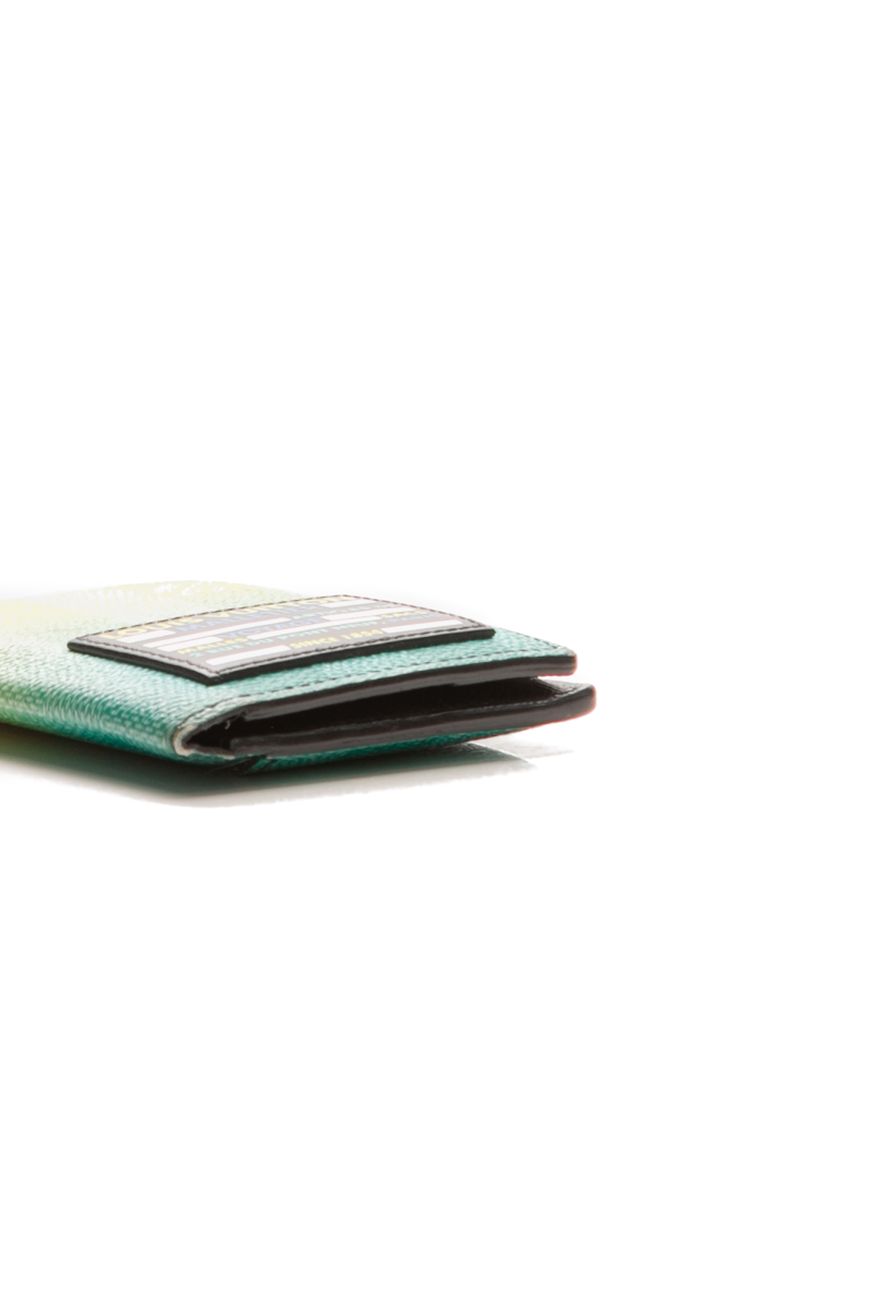 Louis Vuitton - Yellow/Green Damier Stripes Pocket Org.