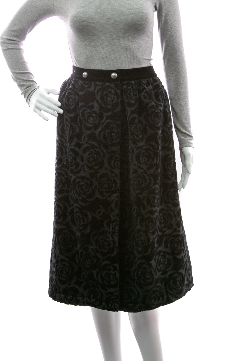 Chanel - CC Rose Terrycloth Navy 34 Dress