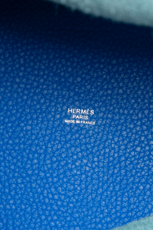 Hermes - Blue Clemence Picotin 22