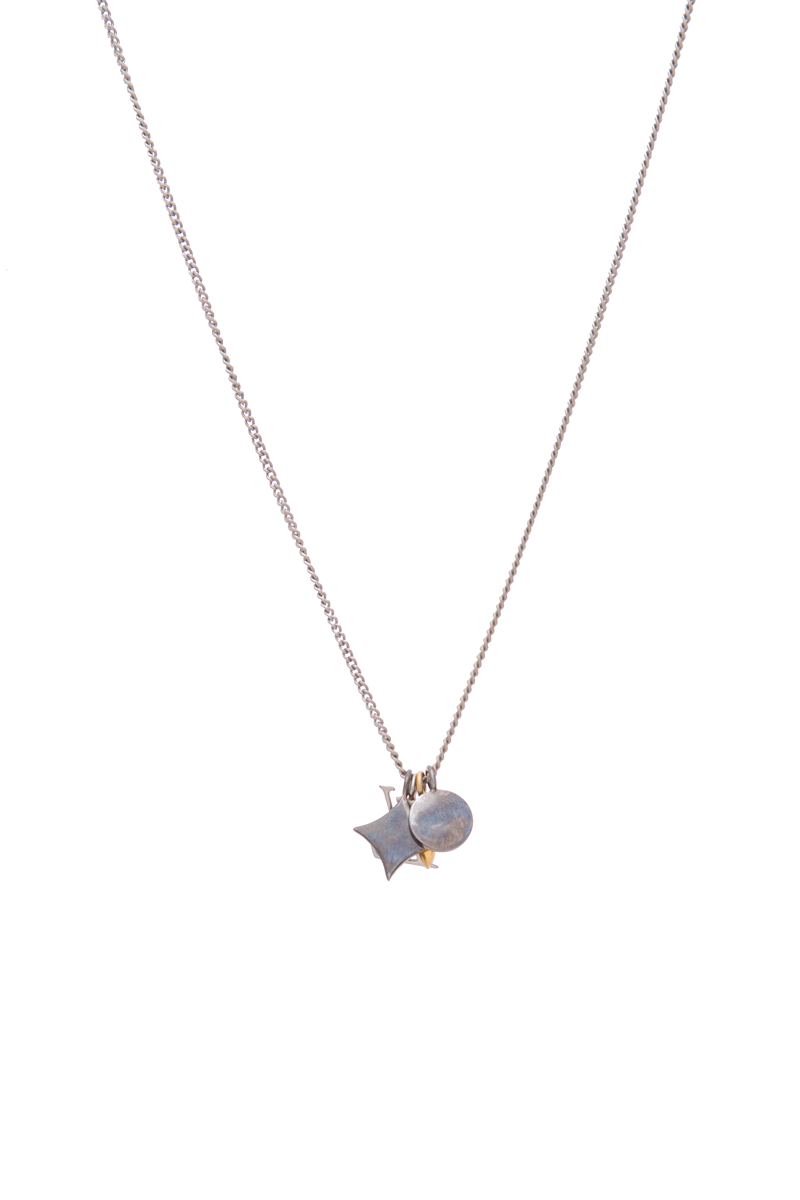 Louis Vuitton - Silver/Gold Instinct Pendant Necklace