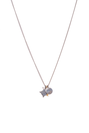 Louis Vuitton - Silver/Gold Instinct Pendant Necklace