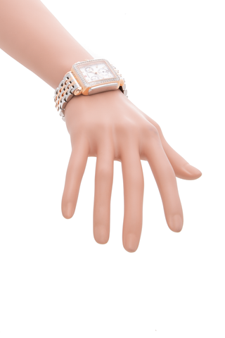 Diamond Two-Tone Deco Watch