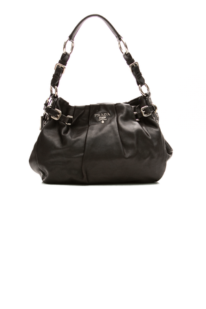 Prada-Pleated-Buckle-Shoulder-Bag-300678
