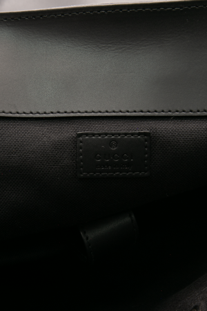 Gucci - Black Supreme GG Canvas Large Backpack
