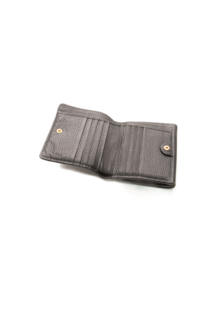 Chloe - Black Marcie Compact Wallet