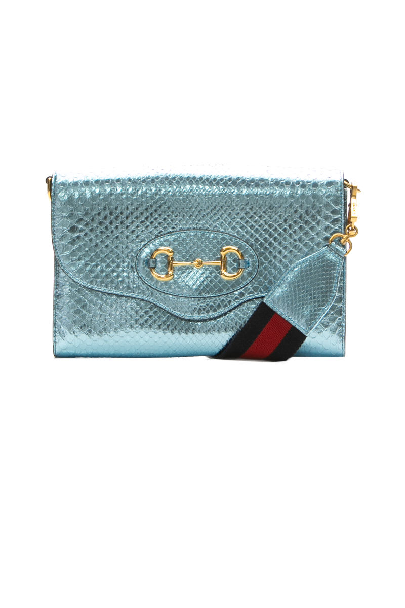 Snakeskin Horsebit 1955 Bag