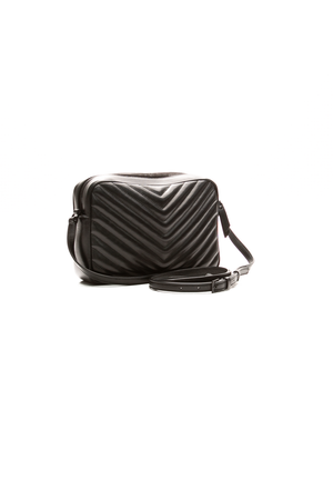 Saint Laurent - Black Leather Lou Camera Bag