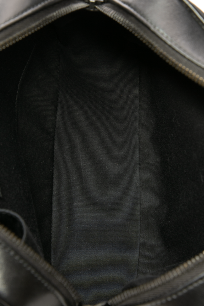 Saint Laurent - Black Leather Lou Camera Bag