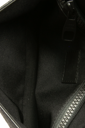 Louis Vuitton - Black Leather S-Lock Sling Bag